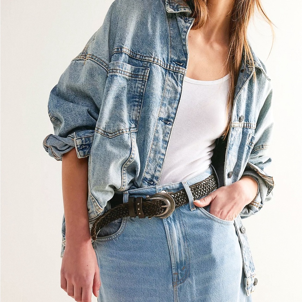 We The Free Opal Swing Denim Jacket - Picture 4 of 4